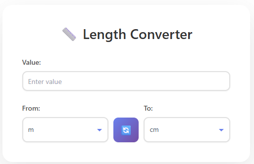Length Converter Calculator
